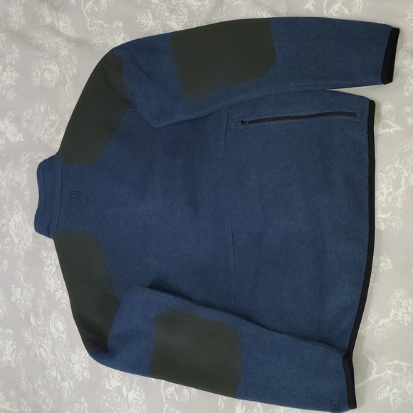 Blue 1/4 Zip 5.11 jacket, size S - Picture 2 of 4